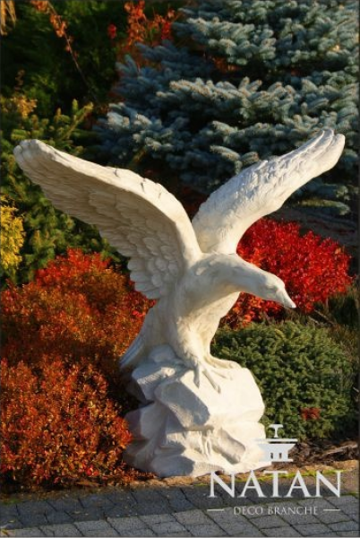 Adler XXL Greifvogel Statue Figur Skulpturen Statuen Figuren Terrasse Skulptur